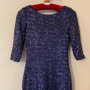 Beautiful Navy Blue Formal Dress
